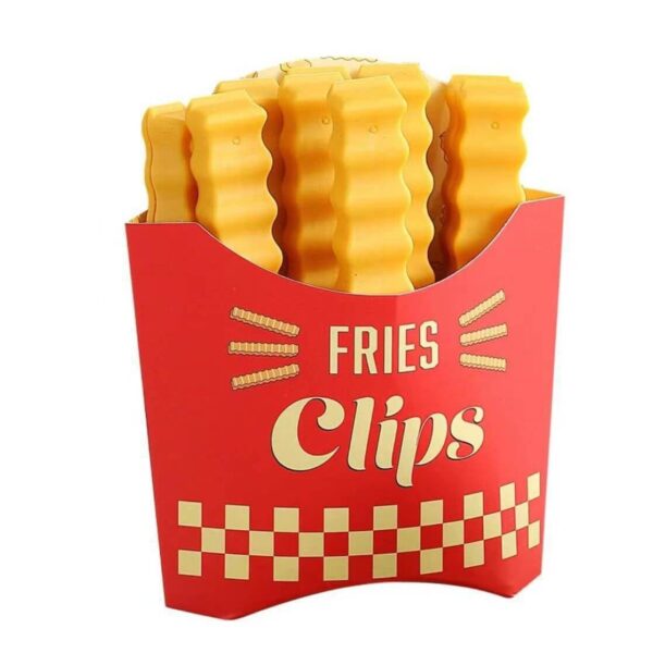 French fry sealing clip