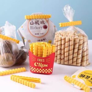 French fry sealing clip