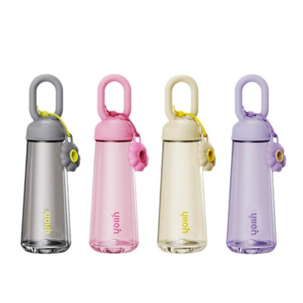 Petal portable plastic water cup