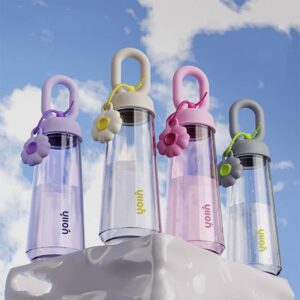 Petal portable plastic water cup (4)