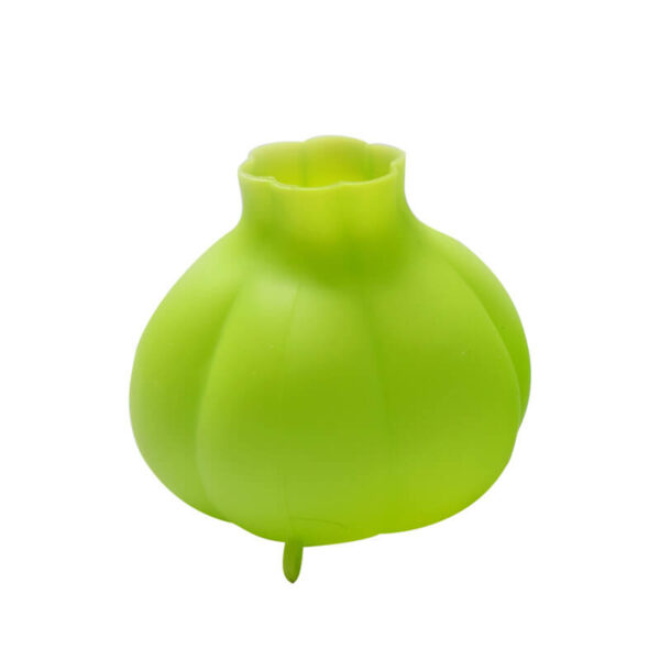 Silicone garlic peeler