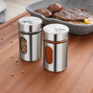 Stainless Steel Rotating Spice Bottle