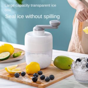 Small hand-cranked ice crusher