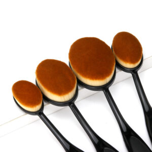 Oval Makeup Brush Set