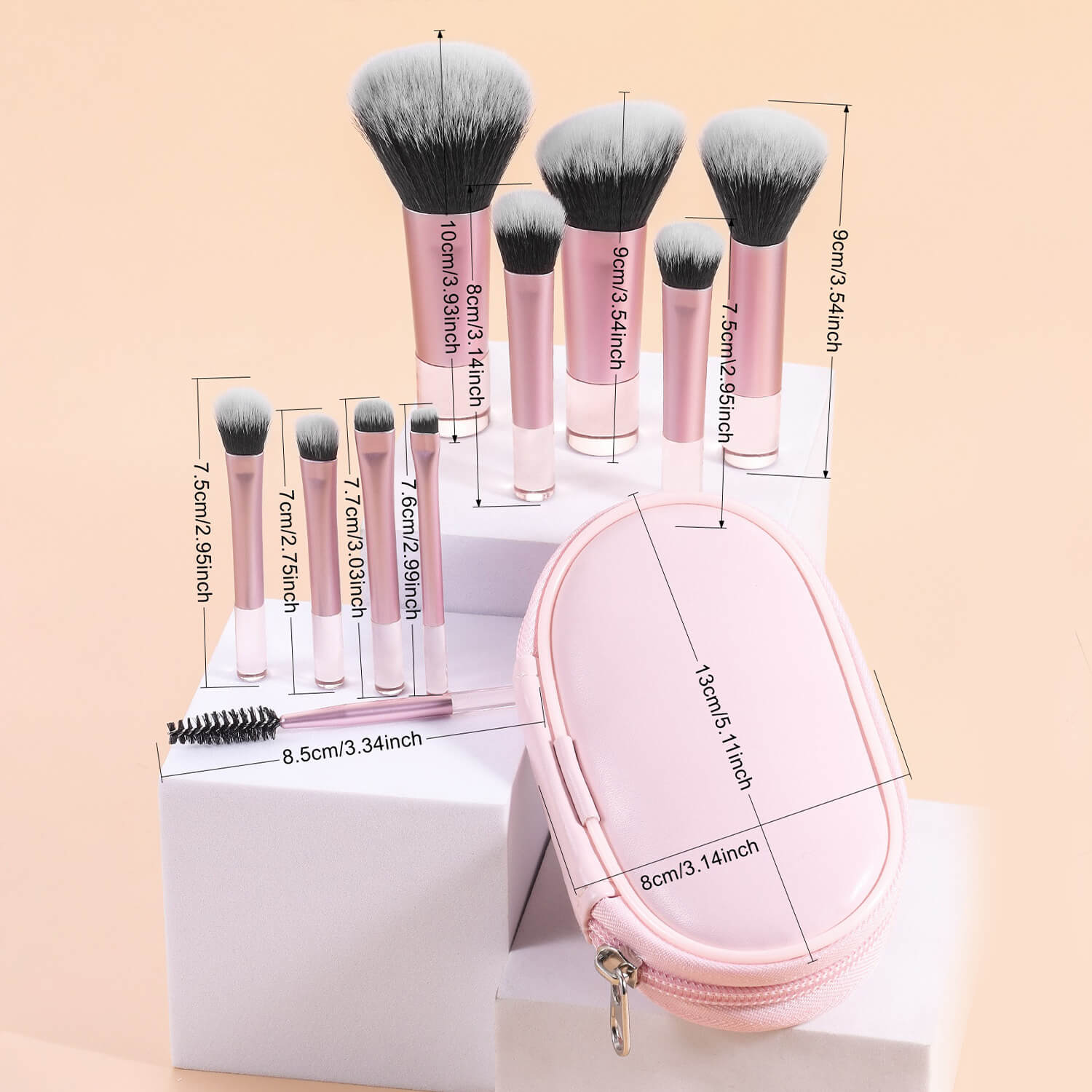 Mini Makeup Brush Set