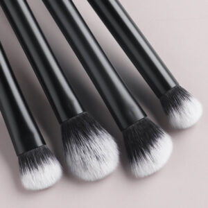 12-pieces Long Aluminum Tube Makeup Brush Set