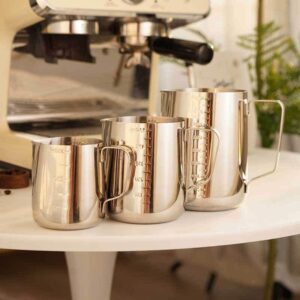 Stainless steel Latte art cup