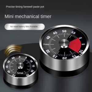 Stainless steel mechanical timer