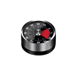 Stainless steel mechanical timer