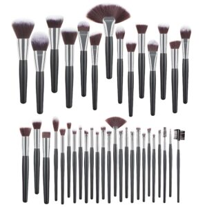 40 Pcs professional makeup brush set