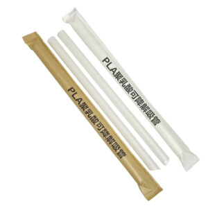 Biodegradable PLA disposable straws