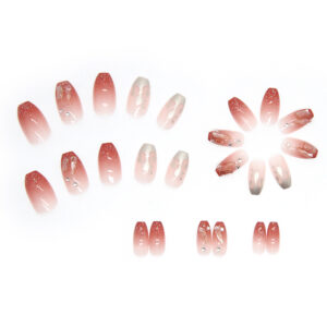 Flame Aiamond Artificial Nails (3)