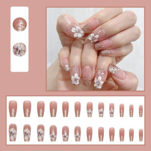 Flower Nail Stickers