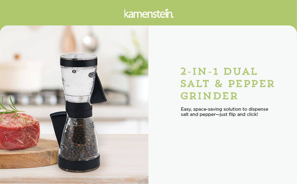 Kamenstein Compact Dual Sided Squeeze Grinder